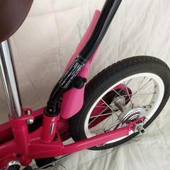 ☆ピープル いきなり自転車 14インチ 子ども 赤色☆