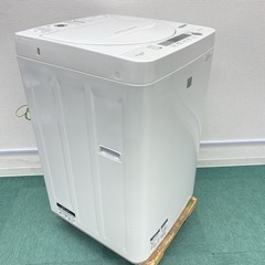 激安】＊シャープ 2018年製 大容量4.5キロ！＊人気のホワイト＊リサイクル