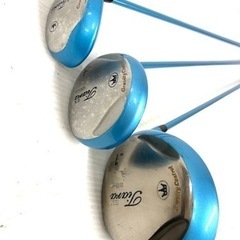 SOLD OUT【レディース！】◆Wilson ウィルソン Tiara EX ティアラ 等◆ゴルフクラブ 9本セット＋セサミストリート バッグ付き