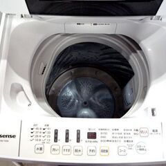 洗濯機 4.5kg 2016年製 ハイセンス HW-T45A 白 全自動 ホワイト コンパクト HISENSE 家電 札幌市東区 新道東店