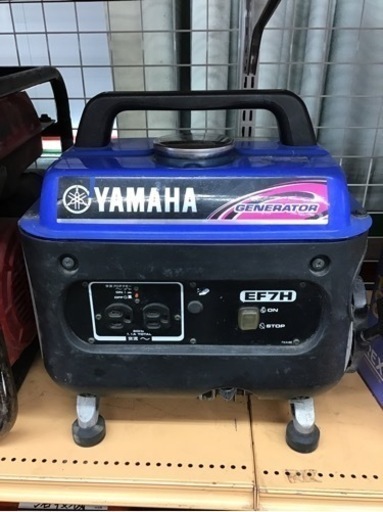 【中古品】YAMAHA 発電機　EF7H