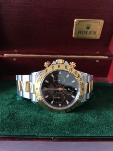 鑑定済 最安 美品◆ ROLEX デイトナ コンビ 116523Y ロレックス