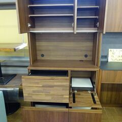 カリモク(karimoku) 3枚扉家電収納棚　EW3505XR　2020年製【愛品倶楽部柏店】