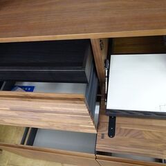 カリモク(karimoku) 3枚扉家電収納棚　EW3505XR　2020年製【愛品倶楽部柏店】