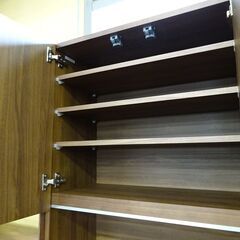 カリモク(karimoku) 3枚扉家電収納棚　EW3505XR　2020年製【愛品倶楽部柏店】