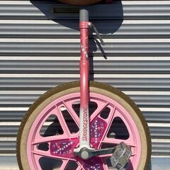 ブリヂストン　一輪車　18インチ　SCARECROW　ピンク　女の子用