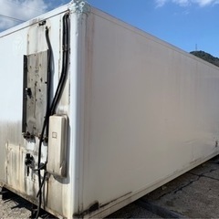 No.579 保冷バン 4ｔ 車 アルミ 箱 バイク 倉庫 トラック コンテナ 米 保管庫 物置 DIY