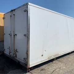 No.579 保冷バン 4ｔ 車 アルミ 箱 バイク 倉庫 トラック コンテナ 米 保管庫 物置 DIY