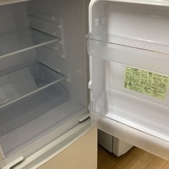 冷蔵庫 138L シャープ 2016年製 SJーD14BーW