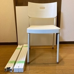 [決まりました]ダイニングテーブルセット　1人用【IKEA】白