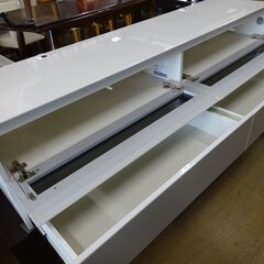 パモウナ(Pamouna)　TVボード　BW-180　パールホワイト【愛品倶楽部柏店】