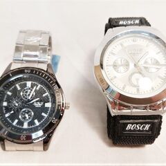 BOSCK 腕時計 2本 セット メンズ アナログ時計 ビジネス...