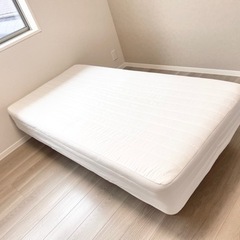 【ネット決済】無印良品　脚付マットレス   シングルベッド