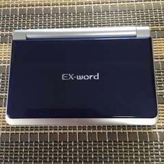 【お話中】電車辞書 CASIO EX-word XD-SP4800PK