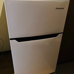 冷蔵庫　HISENSE HR-B95A 93L(2019年製)＋...