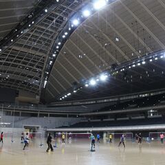 東京体育館で、大人のバドミントン！！！
