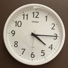 取引中　掛け時計　掛時計　時計　カシオ CASIO