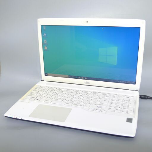 新品SSD Wi-Fi有 ノートパソコン 15.6型 富士通 AH42/R 中古美品 第4世代 Pentium 8GB DVDRW 無線 Bluetooth webカメラ Win10 Office
