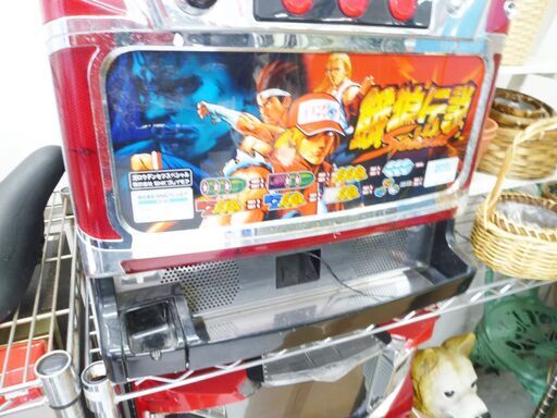 パチスロ　餓狼伝説スペシャル　不要機　鍵付き パチスロ実機 スロット台 コイン不要機 餓狼伝説スペシャル SNK