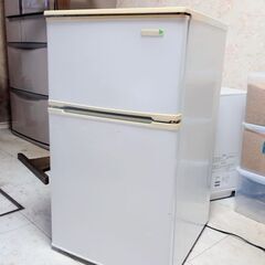 2016年製ノンフロン冷凍冷蔵庫　90ℓ