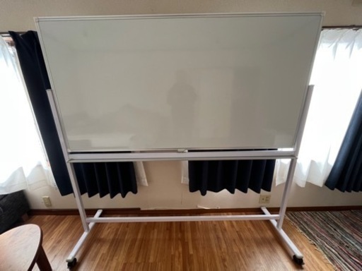 カグクロ　両面脚付き　ホーロー板面　ホワイトボード　W1800×H905mm WHR-1890