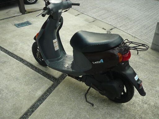 レッツ4　FI　4スト　CA45A　少走行　タイヤF/R新品定期交換　軽整備済み　通学/通勤 SUZUKI レッツ 4 (CA45A) タイヤ：前後新品同様 ブラウン