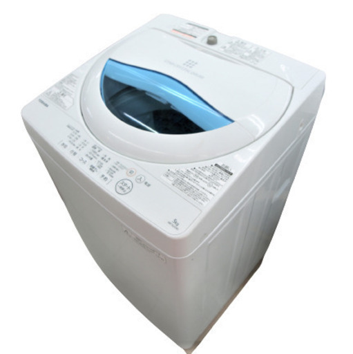 USED　東芝　5kg　洗濯機　AW-５G5（W)