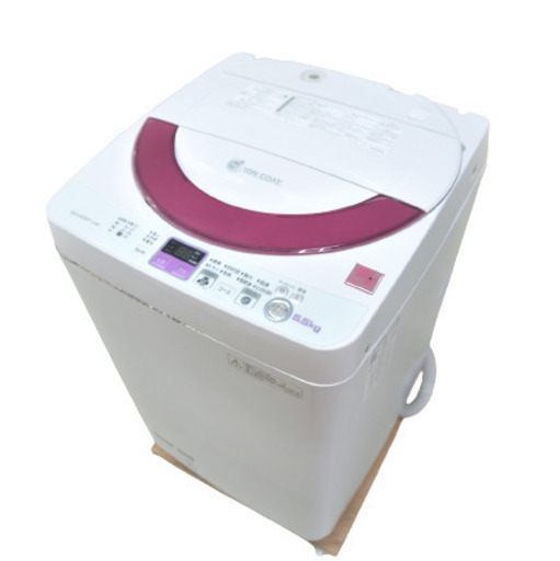 USED　シャープ　5.5kg　洗濯機　ES-55E9