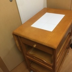 【お取引中】キッチンワゴン　