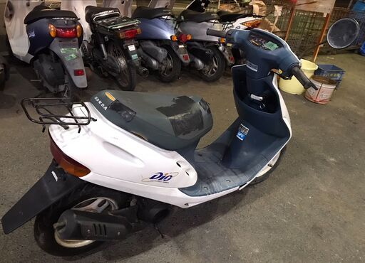 49】HONDA DIO 50cc ホンダ ディオ 原付 原チャリ バイク AF27 整備