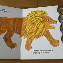 Polar Bear Polar Bear What Do You Hear しろくまくんなにがきこえる 英語絵本 ぎぃ 小岩の絵本の中古あげます 譲ります ジモティーで不用品の処分