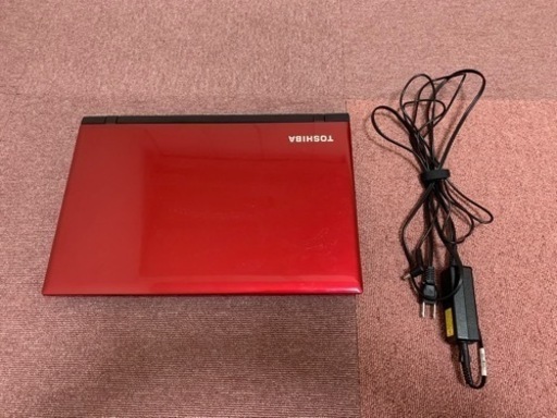 東芝 dynabook PTX5URP ノートパソコン　2016年モデル　レッド