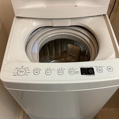 ［美品］洗濯機　使用2年未満
