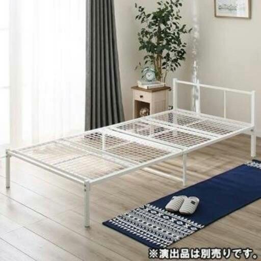 ニトリ シングルパイプベッド バジーナf たに 藤代の家具の中古あげます 譲ります ジモティーで不用品の処分