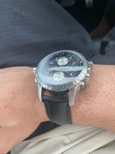 Hamilton khaki x-wind 機械式時計