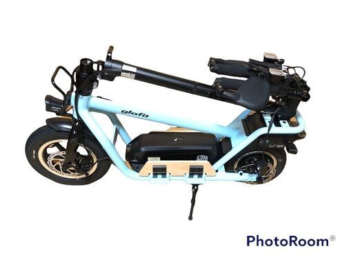 【展示品未使用❗️❗️】 glafit LOM X-SCOOTER グラフィット スクーター バイク スカイブルー 出庫日2021-11-29 展示品未使用❗️❗️】 glafit LOM X-SCOOTER グラフィット