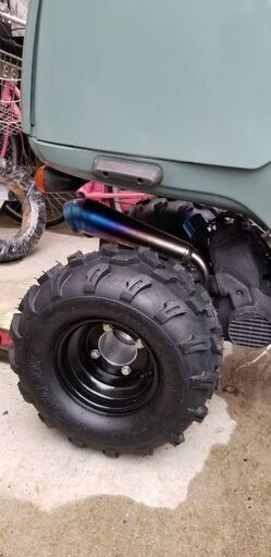 送料込み ATV オフロード ホイール 付き タイヤ2個 8インチ 19x7.00-8