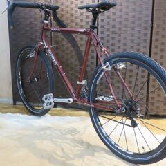 SURLY BIKES LONG HAUL TRUCKER LHT サーリーバイクス ロングホールトラッカー ブラウン クロモリ 54cm 18速 ロードバイク 自転車 札幌発