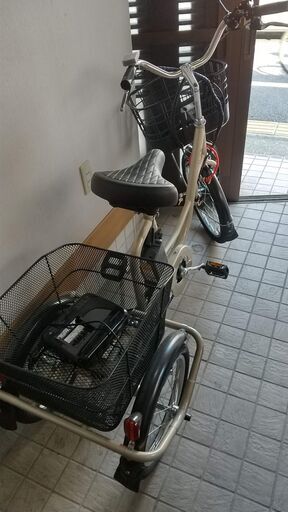 電動アシスト三輪自転車AshirakuDo（アシらくドゥ）ほぼ未使用