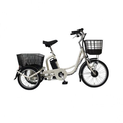 電動アシスト三輪自転車AshirakuDo（アシらくドゥ）ほぼ未使用