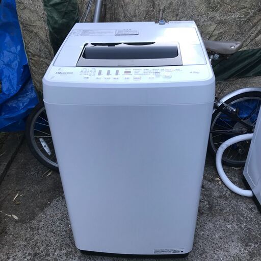 Hisense ハイセンス HW-E4502 洗濯機 2019年製 4.5kg