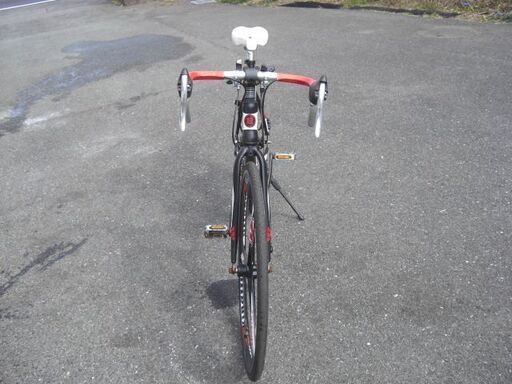 EUROBIKE ロードバイク レッド ブラック 送料込み価格！EUROBIKE