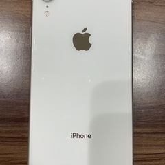 【値下げしました】iPhone XR White 128 GB