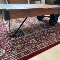 トロリーテーブル　vintage ビンテージ　ローテーブル　机　...