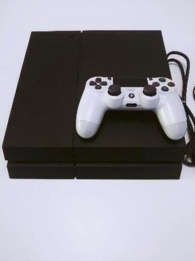【美品】PlayStation®4 ジェット・ブラック 500GB CUH-1200A