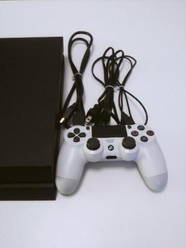 【美品】PlayStation®4 ジェット・ブラック 500GB CUH-1200A