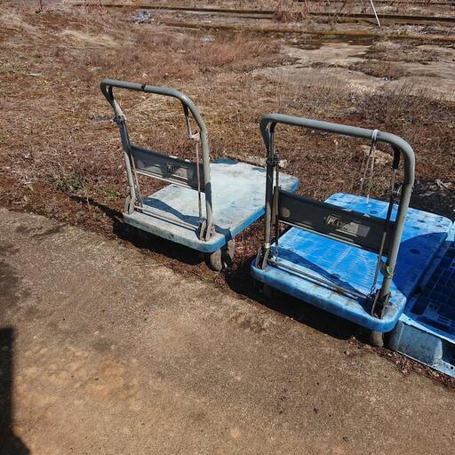 ストッパー付き台車  3台