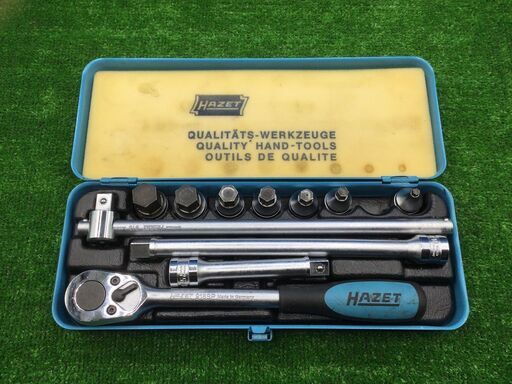 【エコツール豊田インター店】HAZET 1/2 ヘキサゴンソケットセット985　【愛知県/豊田インター店/工具】