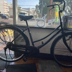 １８　どりーむ鹿大前店　自転車　26インチ　黒　ベルOK　カゴ付き