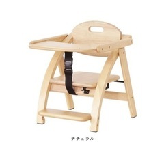 ベビーチェア木製食事椅子赤ちゃん椅子折り畳みコンパクトテーブル付...